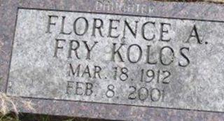 Florence A Fry Kolos