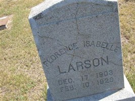 Florence Isabelle Larson Florence Isabelle Larson