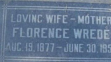 Florence Wrede Florence Wrede