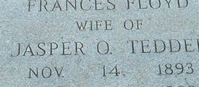 Frances Floyd Tedder Frances Floyd Tedder
