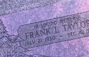 Frank L Taylor