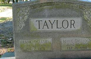 Frank Oglesby Taylor