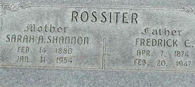 Frederick Charles Rossiter