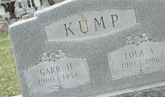 Garr H. Kump Garr H. Kump