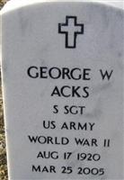 George W "Bill" Acks