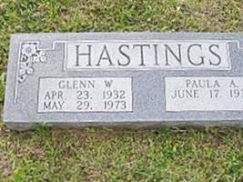 Glen W Hastings