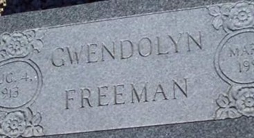 Gwendolyn "Gwen" Petty Freeman