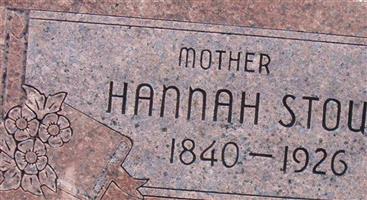 Hannah Lower Stout
