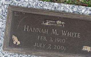 Hannah Mary White