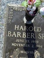 Harold Barber, Sr