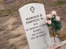Harold D Simpson, Sr