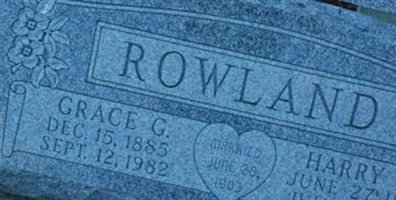 Harry W Rowland Harry W Rowland