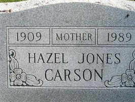 Hazel Jones Carson Hazel Jones Carson