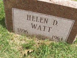 Helen D Watt