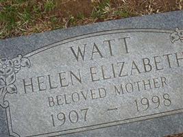 Helen Elizabeth Watt