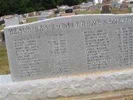 Hendricks County Home Cemetery