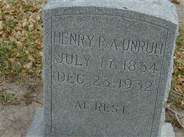 Henry P Unruh Henry P Unruh