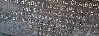 Herbert Augustine Claiborne Herbert Augustine Claiborne