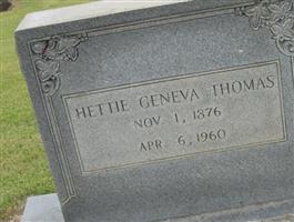 Hettie Geneva Thomas