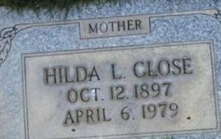 Hilda L. Close Hilda L. Close
