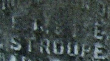 Infant Son Stroupe