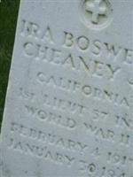 Ira Boswell Cheaney, Jr