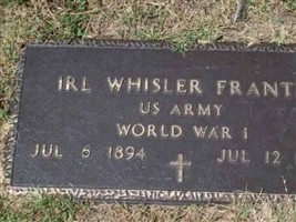 Irl Whisler Frantz