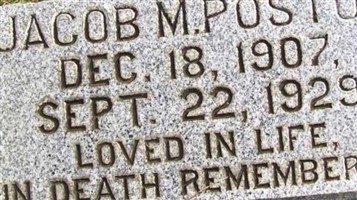 Jacob M. Poston Jacob M. Poston