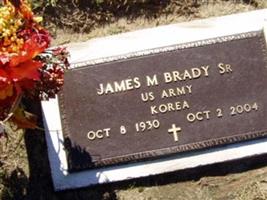 James M Brady, Sr