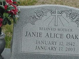 Janie Alice Oakes