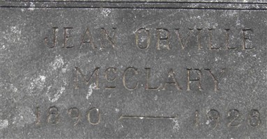 Jean Orville McClary Jean Orville McClary