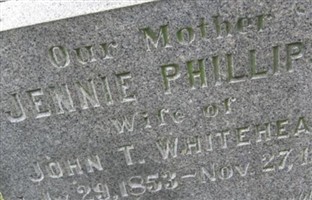 Jennie Phillips Whitehead Jennie Phillips Whitehead