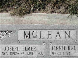 Jennie Rae Durrant McLean Jennie Rae Durrant McLean