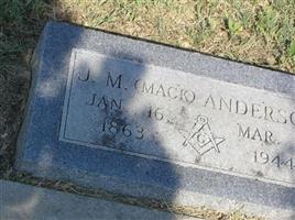 J. M. "Mack" Anderson