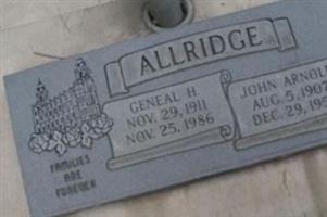 John Arnold Allridge