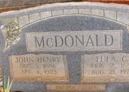 John Henry McDonald John Henry McDonald