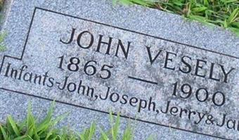 John (infant) Vesely