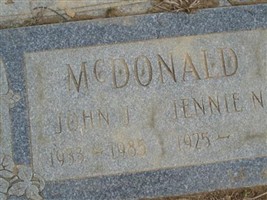 John Joseph McDonald John Joseph McDonald