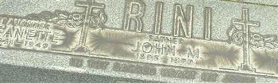 John M Rini