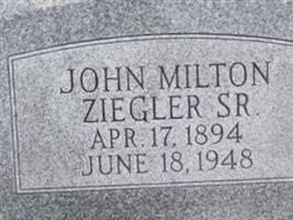 John Milton Ziegler, Sr