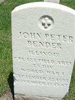John Peter Bender