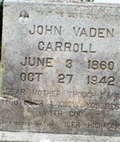 John Vaden Carroll John Vaden Carroll