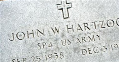 John William Hartzog, Sr John William Hartzog, Sr