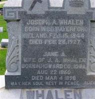 Joseph A Whalen