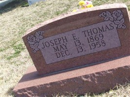 Joseph E Thomas