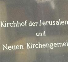 Kirchhof Jerusalem und Neue Kirche IV