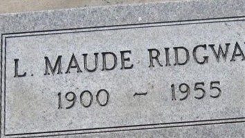 L. Maude Ridgway