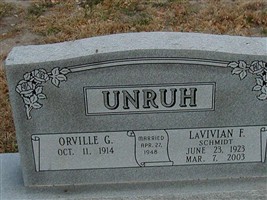 LaVivian F Schmidt Unruh LaVivian F Schmidt Unruh
