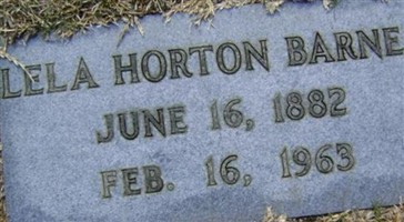 Lela Horton Barnes