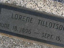 Lorene Tillotson Lorene Tillotson